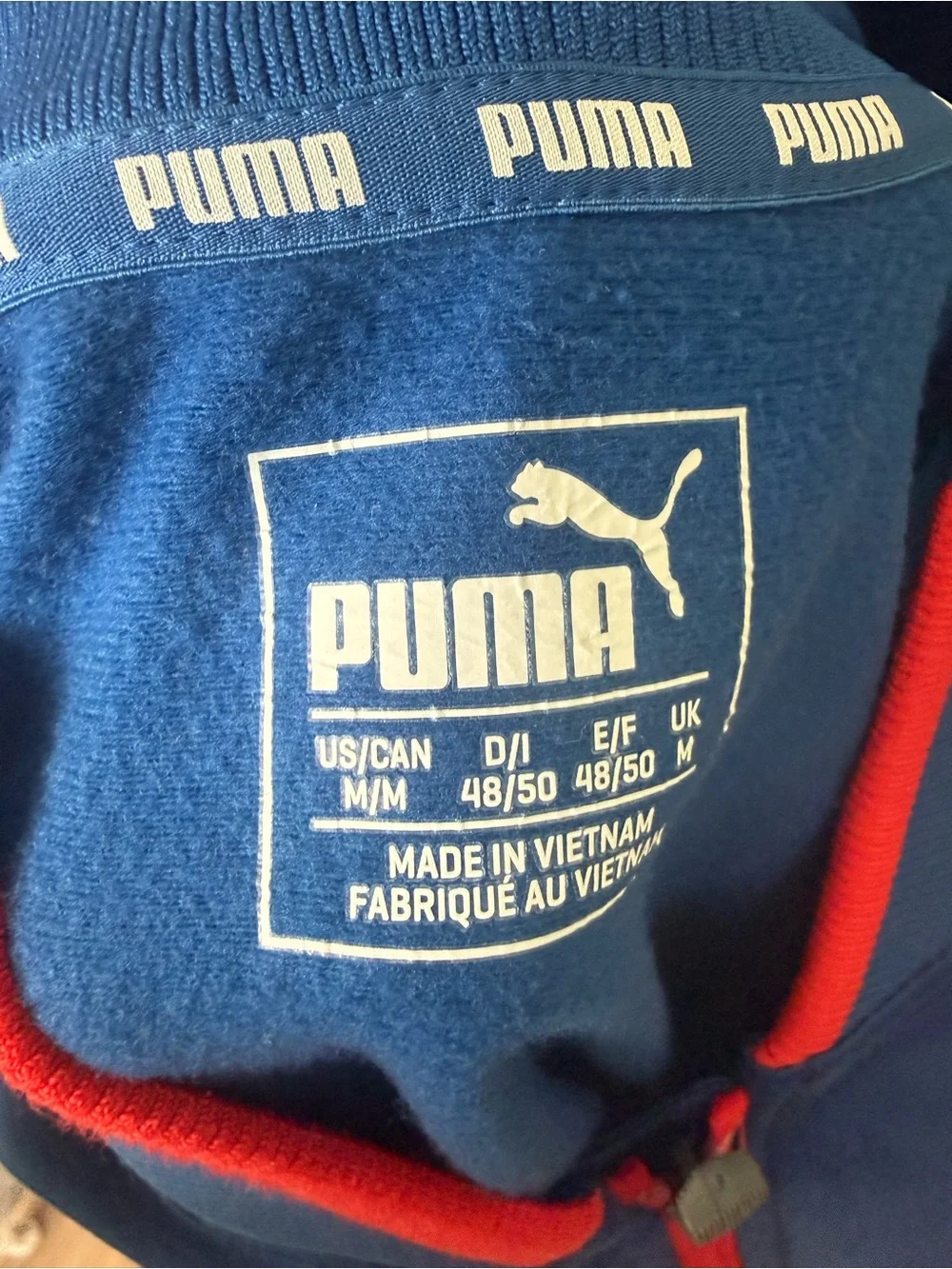 2016-17 Puma Arsenal FC Official Full Zip Training Jacket Size M